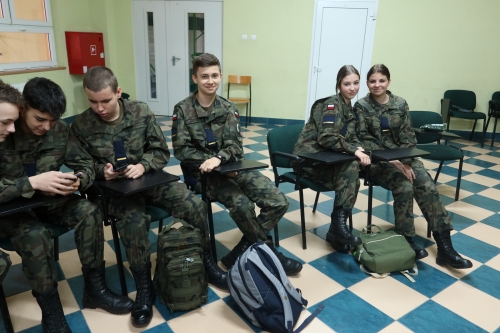 Edukacja wojskowa - zajęcia specjalistyczne - pierwsza pomoc. 16.11.2022