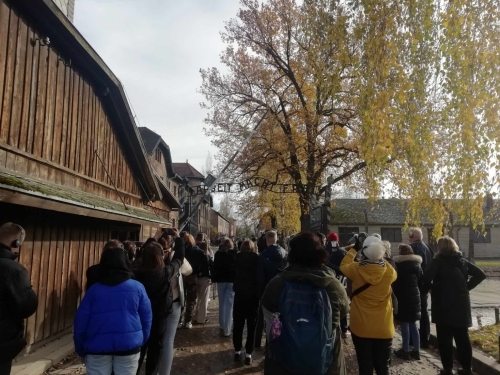 Wycieczka szkolna Auschwitz-Birkenau 14.11.2023